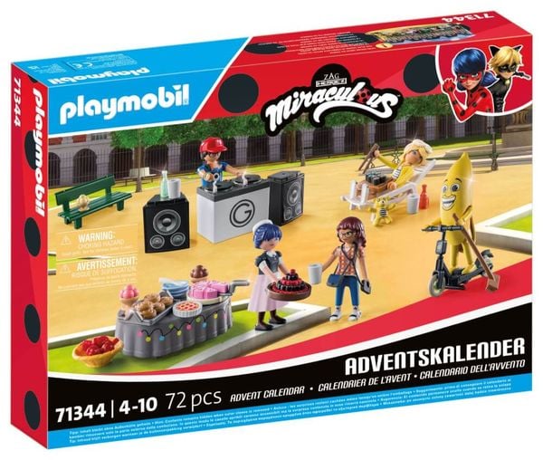 PLAYMOBIL 71344 - Adventskalender Miraculous: Picknick in Paris