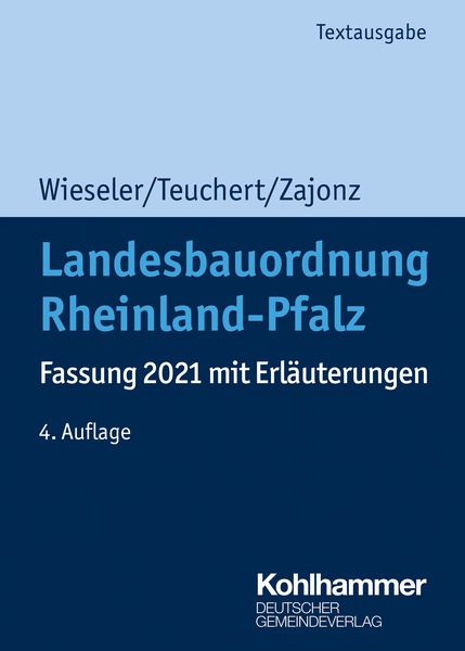 Produktbild: Landesbauordnung Rheinland-Pfalz