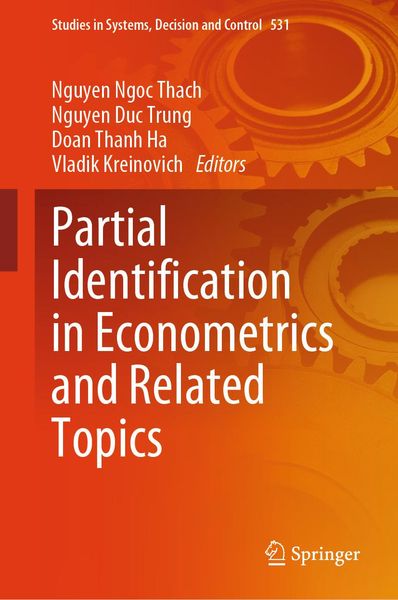 Produktbild: Partial Identification in Econometrics and Related Topics