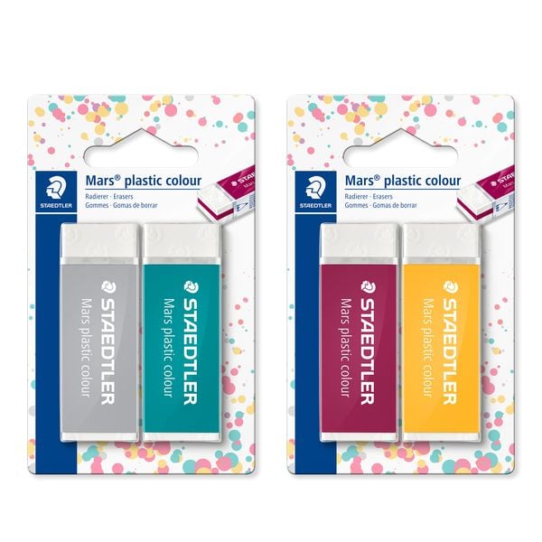 Produktbild: STAEDTLER Radierer Mars plastic colour 2er