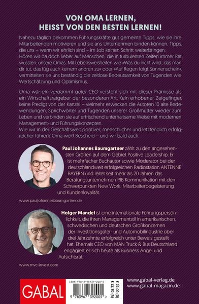 Produktbild: Oma w&auml;r ein verdammt guter CEO