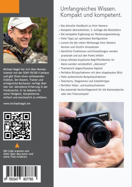 Produktbild: SONY RX100 V - Das Kompendium.