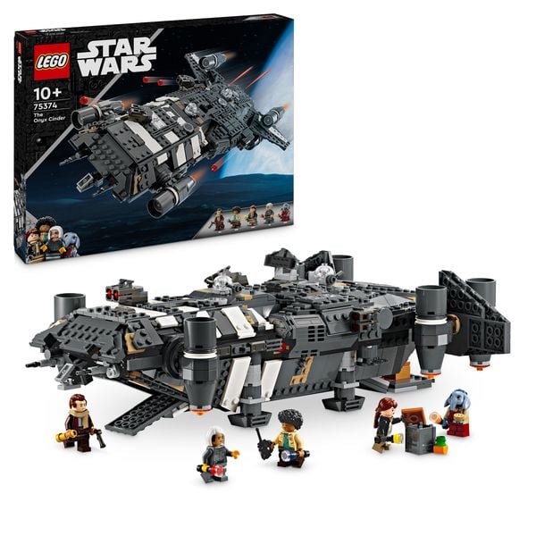 LEGO Star Wars: Skeleton Crew Die Onyx Cinder, Sternenschiff-Set 75374