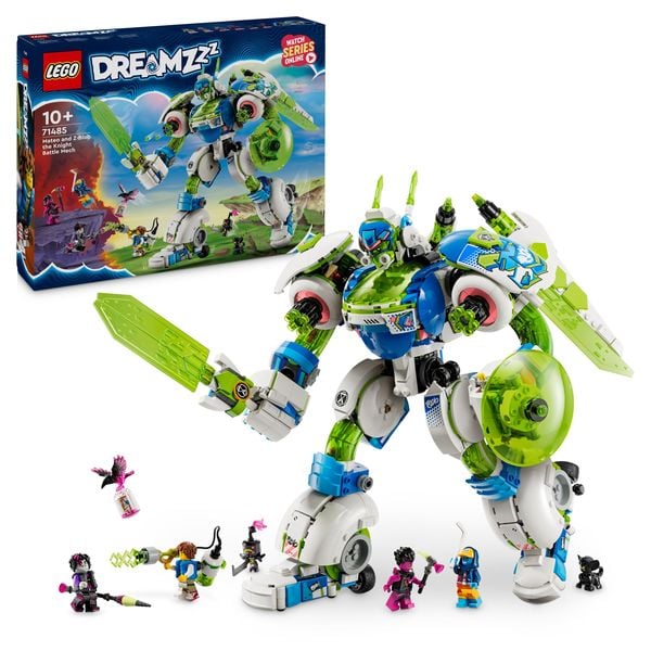 LEGO DREAMZzz 3-in-1 Mateo und Z-Blob der Ritter-Mech, Fantasy-Set 71485