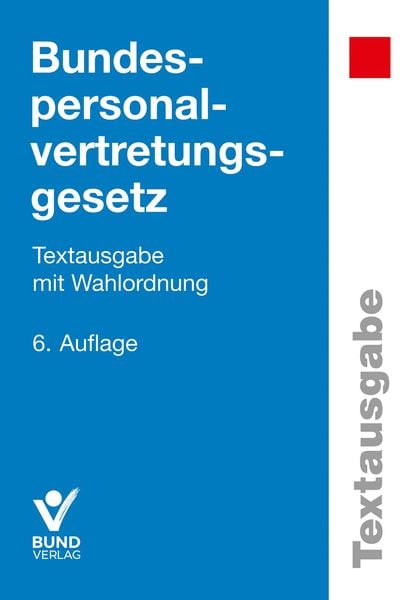Produktbild: Bundespersonalvertretungsgesetz