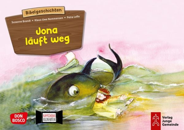 Produktbild: Jona l&auml;uft weg. Kamishibai Bildkartenset.