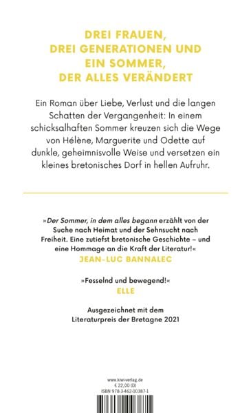 Produktbild: Der Sommer, in dem alles begann