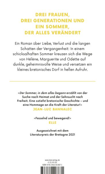 Produktbild: Der Sommer, in dem alles begann
