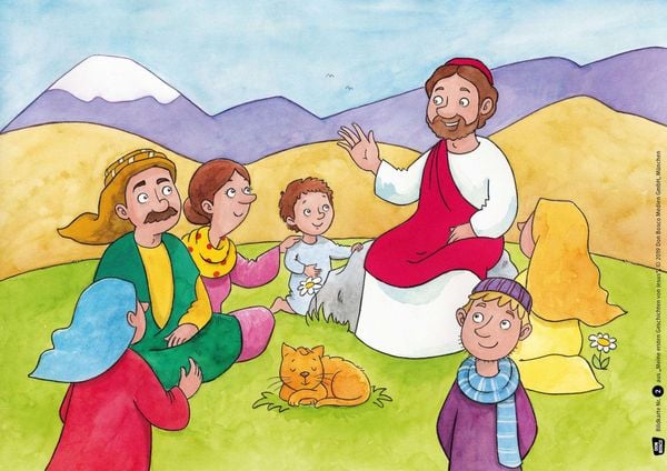 Produktbild: Meine ersten Geschichten von Jesus. Die U3-Bibel im Kamishibai. Kamishibai Bildkartenset.