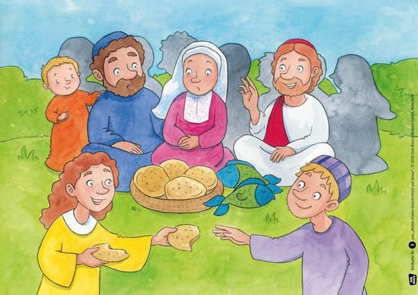 Produktbild: Meine ersten Geschichten von Jesus. Die U3-Bibel im Kamishibai. Kamishibai Bildkartenset.