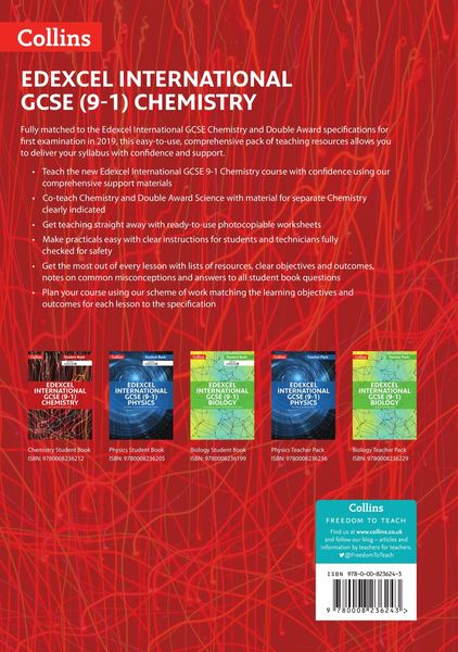 Produktbild: Edexcel International GCSE - Edexcel International GCSE Chemistry Teacher Pack
