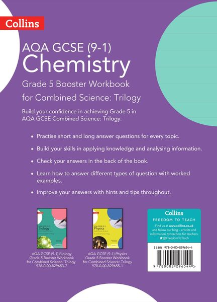 Produktbild: AQA GCSE CHEM COMB G5 BOOWB