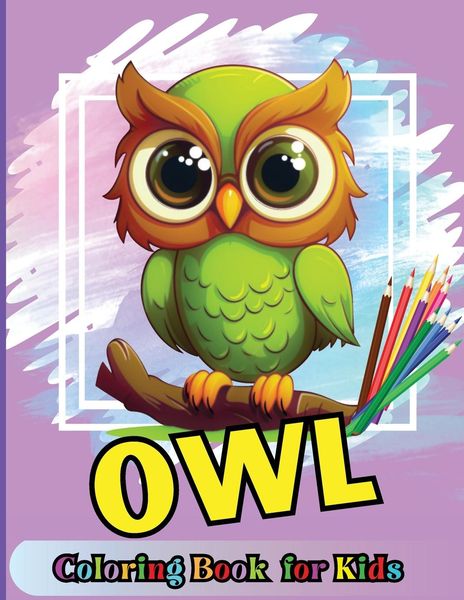 Produktbild: Owl Coloring book for kids