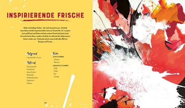 Produktbild: Expressiv abstrakt malen