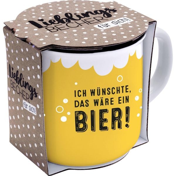 Produktbild: GRUSS & CO Becher Motiv Bier
