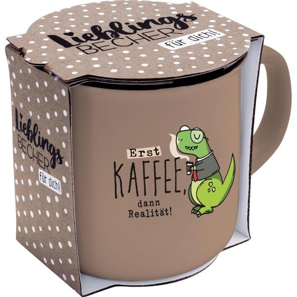 Produktbild: GRUSS & CO Becher Motiv Realit&auml;t