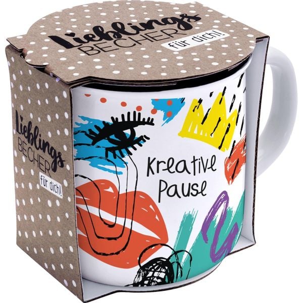 Produktbild: GRUSS & CO Becher Motiv Pause