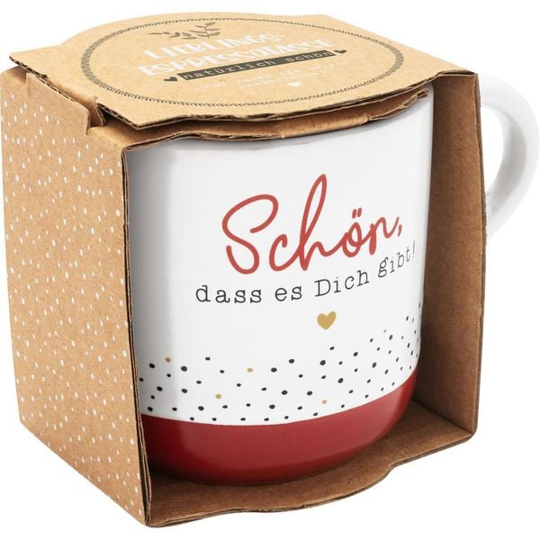 Produktbild: GRUSS & CO Espressotasse Motiv Sch&ouml;n, 10 cl