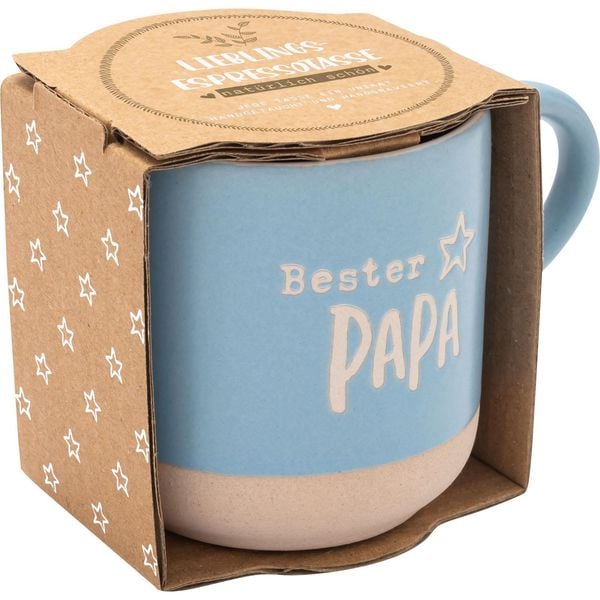 Produktbild: GRUSS & CO Espressotasse Motiv Papa, 10 cl