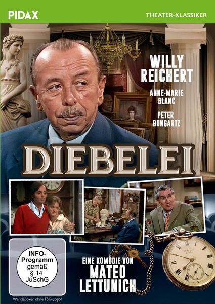 Produktbild: Diebelei / Charmante Gaunerkom&ouml;die mit Willy Reichert (Pidax Theater-Klassiker)