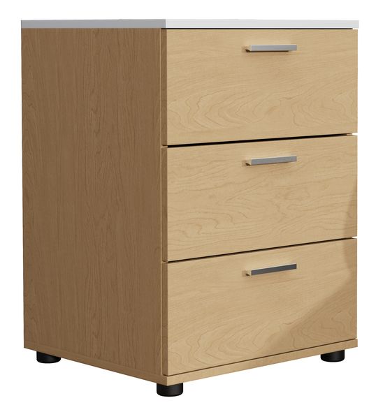 Produktbild: Holz Nachtschrank Nachttisch Schublade Testalo