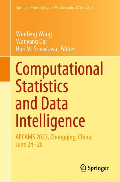 Produktbild: Computational Statistics and Data Intelligence