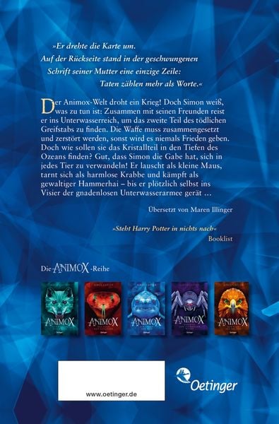 Produktbild: Animox 3. Die Stadt der Haie