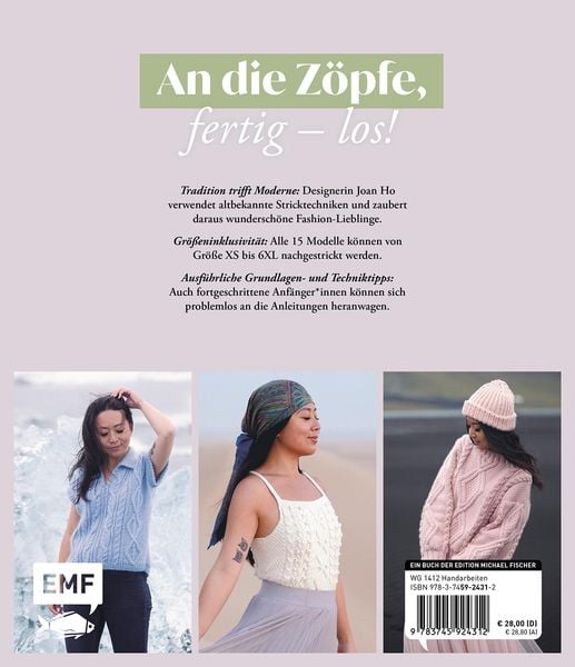 Produktbild: Moderne Zopfmuster stricken