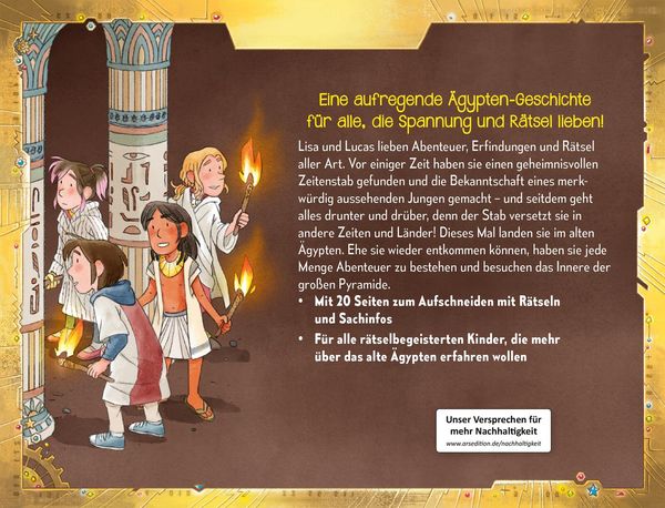 Produktbild: Die Zeitenspringer &ndash; Die gro&szlig;e Pyramide