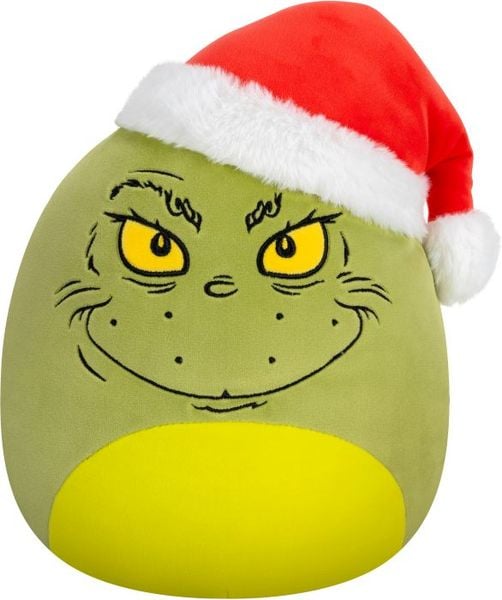 Produktbild: Squishmallows Weihnachts Grinch, 25cm (Grinch in Santa Hat)
