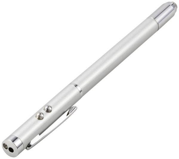 Produktbild: Renkforce Laserpointer, Eingabestift, Kugelschreiber, LED-Taschenlampe, Zeigestab Laserfarbe: Rot