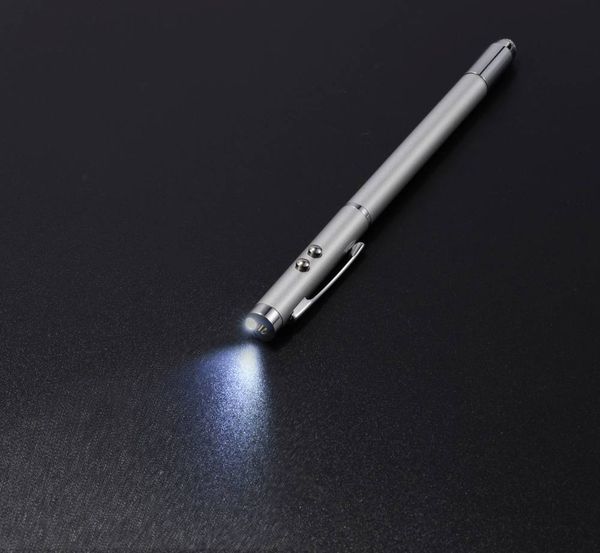 Produktbild: Renkforce Laserpointer, Eingabestift, Kugelschreiber, LED-Taschenlampe, Zeigestab Laserfarbe: Rot