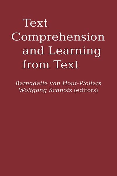 Produktbild: Text Comprehension And Learning