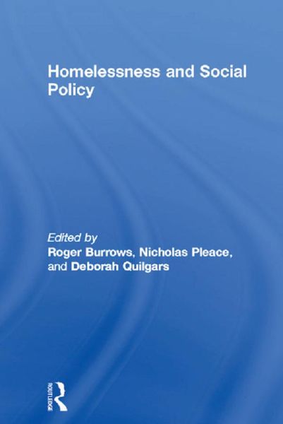 Produktbild: Homelessness and Social Policy