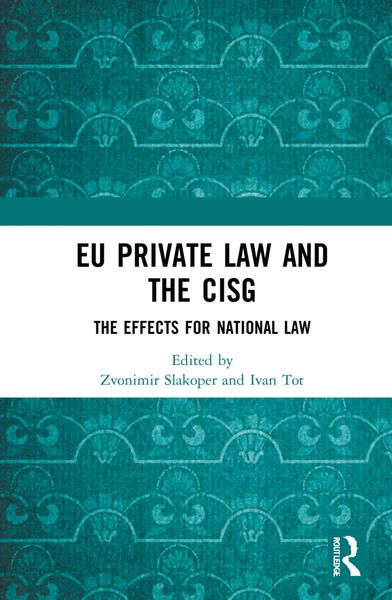 Produktbild: EU Private Law and the CISG