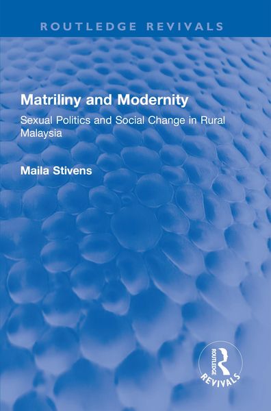 Produktbild: Matriliny and Modernity