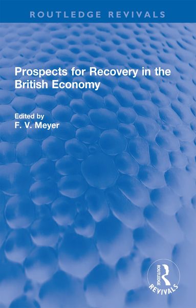 Produktbild: Prospects for Recovery in the British Economy