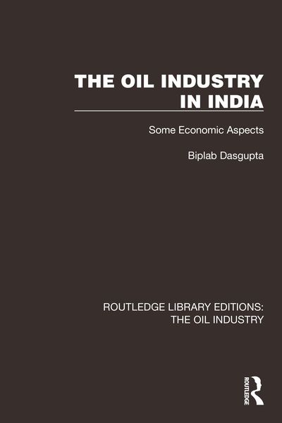Produktbild: The Oil Industry in India
