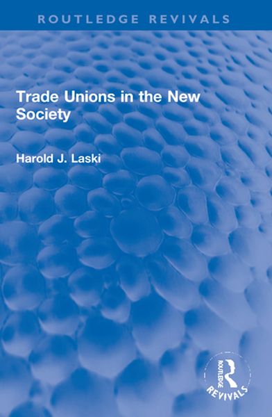 Produktbild: Trade Unions in the New Society
