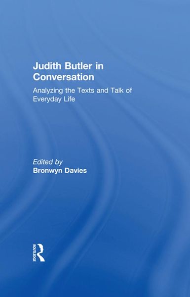 Produktbild: Judith Butler in Conversation