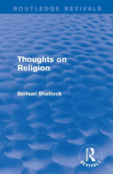 Produktbild: Thoughts on Religion