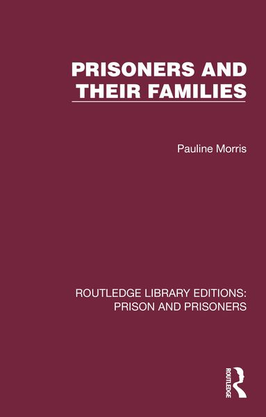 Produktbild: Prisoners and their Families