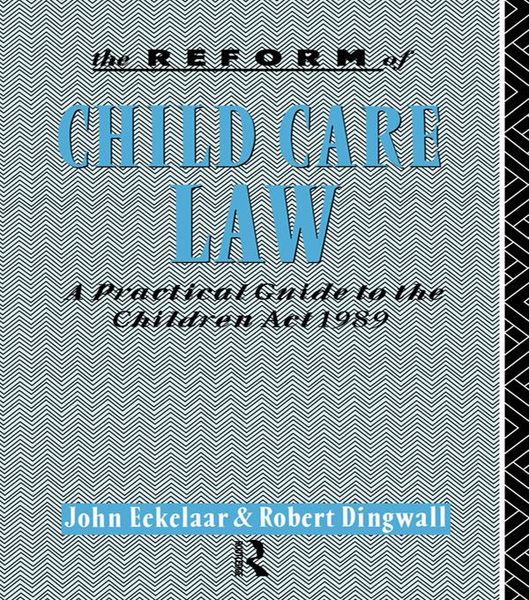 Produktbild: The Reform of Child Care Law