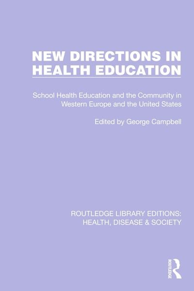 Produktbild: New Directions in Health Education