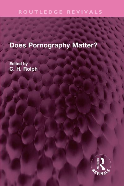 Produktbild: Does Pornography Matter?