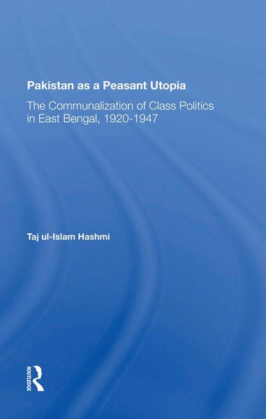 Produktbild: Pakistan As A Peasant Utopia