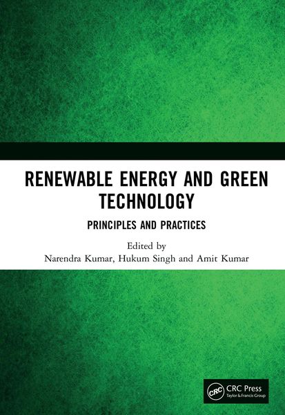 Produktbild: Renewable Energy and Green Technology