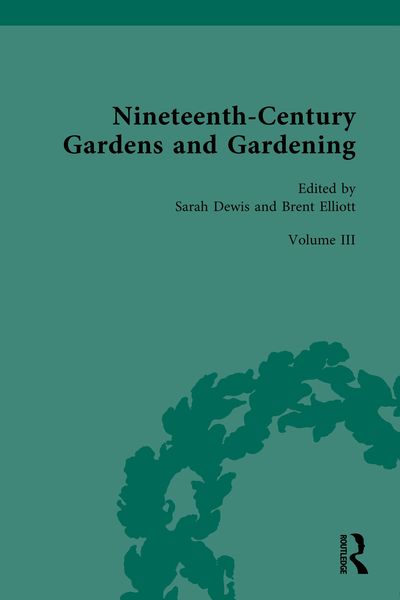 Produktbild: Nineteenth-Century Gardens and Gardening