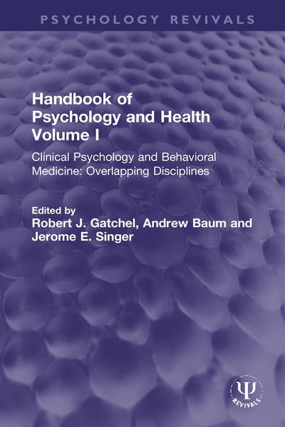 Produktbild: Handbook of Psychology and Health, Volume I