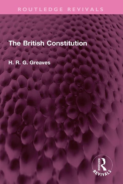 Produktbild: The British Constitution